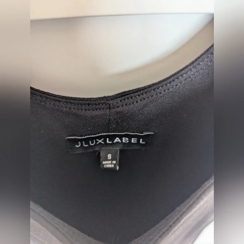 JLUXLABEL Black Alo Double Layer Jumpsuit Size Small - Picture 9 of 10